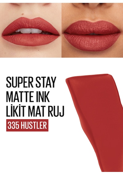 Maybelline New York Süper Stay Matte Ink Likit Mat Ruj 335 Hustler 5 ML