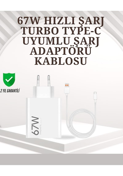 67w Turbo Hızlı Aleti Akıllı Koruma Sistemli