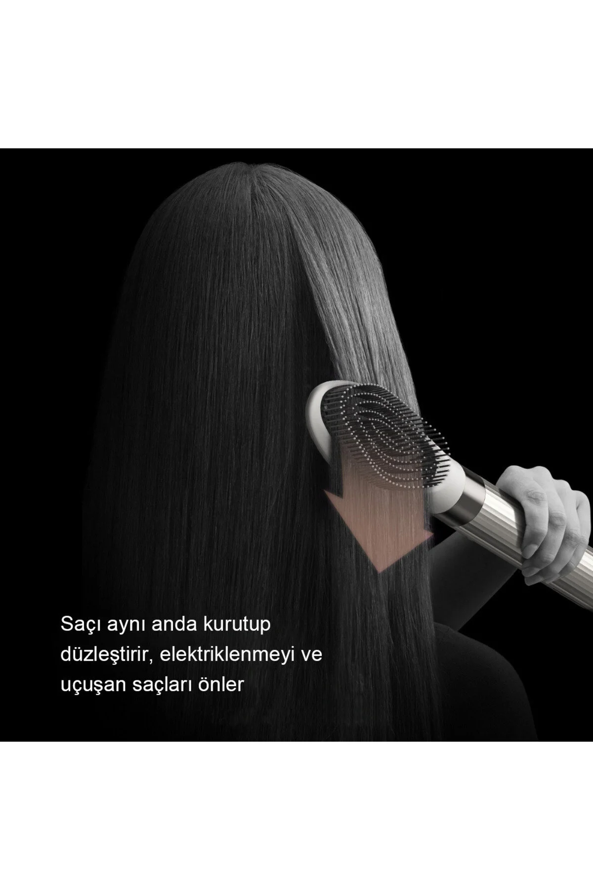 Airbot 6 In 1 Aria Hyperstyler Hava Üflemeli Saç Şekillendirici Set Altın
