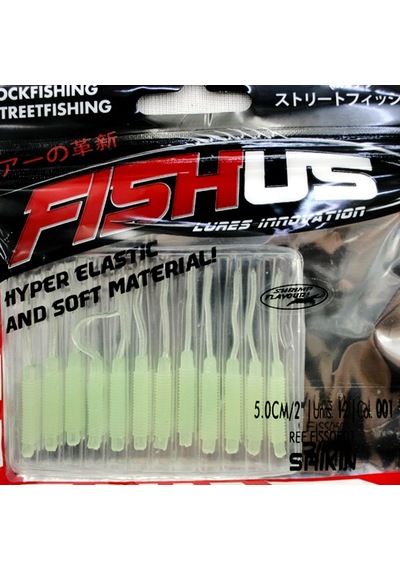Silikon Kurt Yem - Lrf Yem - 5cm Fıss-0501 - 12'li Paket