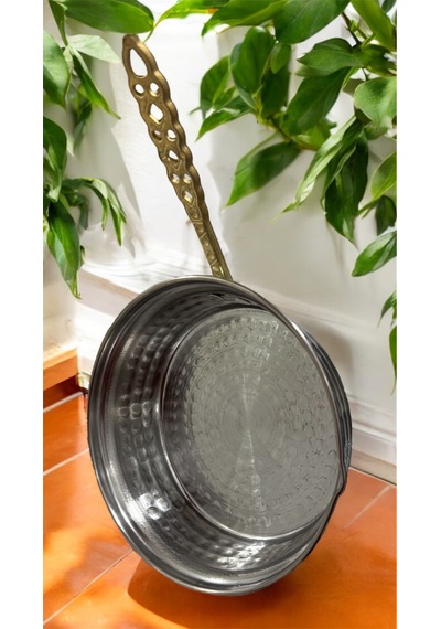 Krom Sosluk Sos Tavası, Krom Saplı, 15 Cm