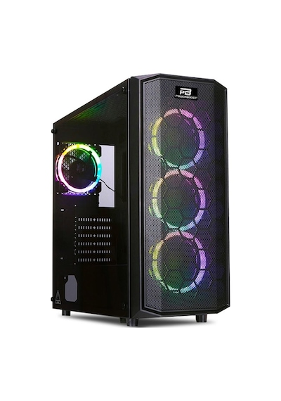 Powerboost X58Rgb Usb 3.0 Mesh 4 X Rgb Fanlı Gaming Kasa (Psu Yo