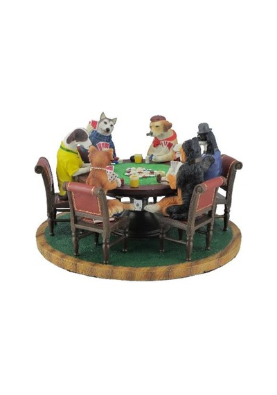 WISE Veronese Serisi-WISE KUMAR OYNAYAN KÖPEKLER-21*14 CM