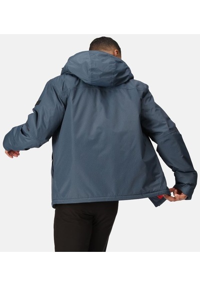 Regatta Regetta Harridge Waterproof Walking Jacket Erkek Mont Mavi Rmp366 001