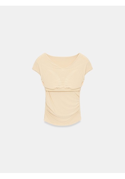 Dilvin 33157 Bra-free Büzgülü Top Taş