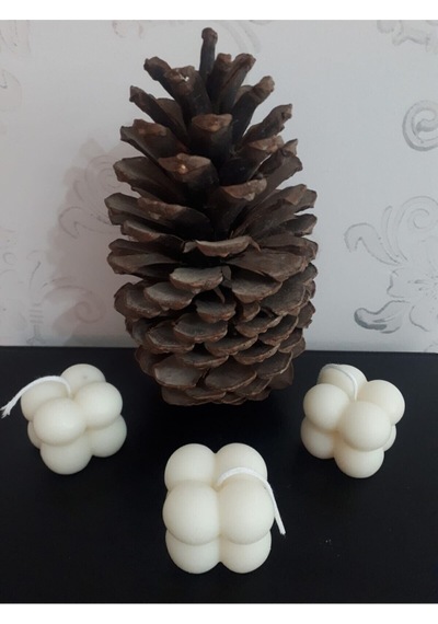 Bernami Mumluk Şamdanpinterest Tekli Mini Bubble Mum Diğer