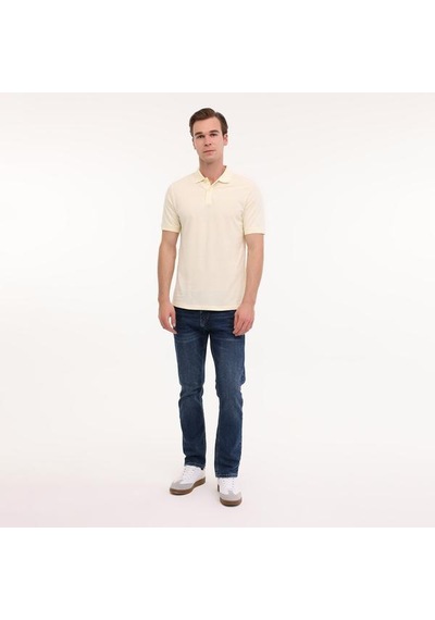Lumberjack Ct953 Erkek Sarı Klasik Yaka Polo Tişört Sarı