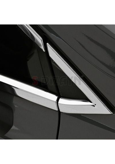 S-dizayn Renault Clio 5 Krom Cam Çerçevesi 12 Prç. 2019 Üzeri A+ Kalite
