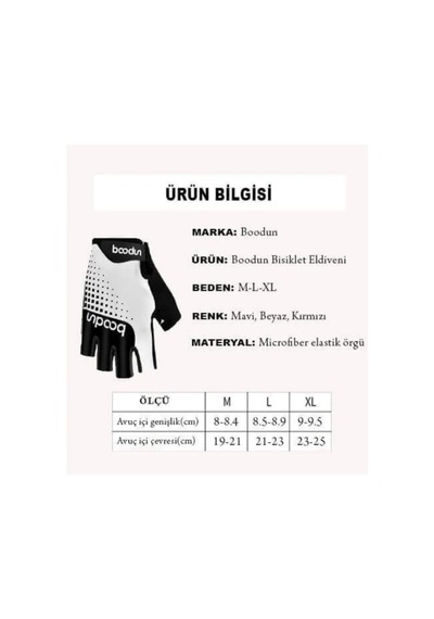 Xmlbayiciniz Profesyonel Mtb Bisiklet Eldiveni Mavi Çok Renkli