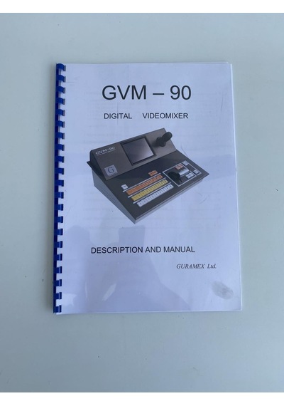 Guramex Gvm-90 10 Bit 1m/e Digital Video Mikser