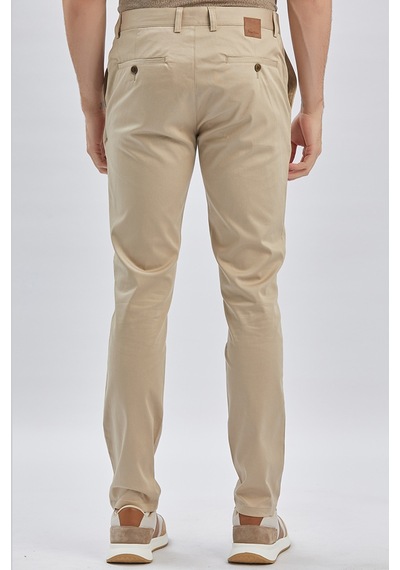 İmza Bej Armürlü Pamuklu Likralı Yan Cepli Slim Fit Dar Kesim Casual Pantolon 1003240161-bej Bej İmza Bej Armürlü Pamuklu Likralı Yan Cepli Slim Fit Dar Kesim Casual Pantolon 1003240161-bej Bej