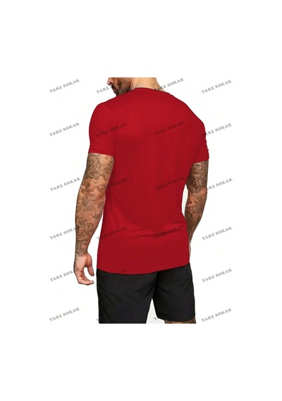 Homme Erkek Örümcek Baskılı T-shirt Ve Şort Takım Siyah