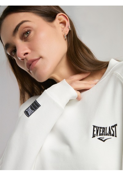 Everlast Ever Essentials Beyaz Kadın Sweatshirt Beyaz
