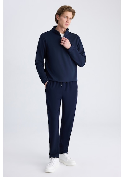 D's Damat Ds Damat Regular Fit Lacivert Düz Rayon Eşofman Alt 4hce34702170m 101
