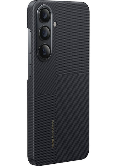 Galaxy S25 Kılıf M-safe Şarj Uyumlu Karbon Fiber Benks Montage Armorair Kevlar Kapak Siyah