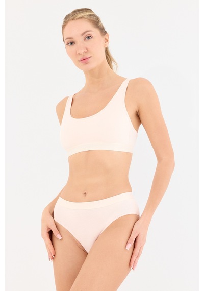 Naphor Touch Pudra Yüksek Bel Slip Külot