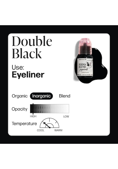 Perma Blend Double Black Yoğun Siyah Eyeliner Pigmenti 15ml Diğer