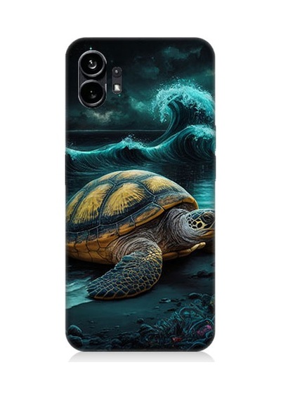 Nothing Phone 1 Deniz Kaplumbağası Desenli Silikon Kılıf