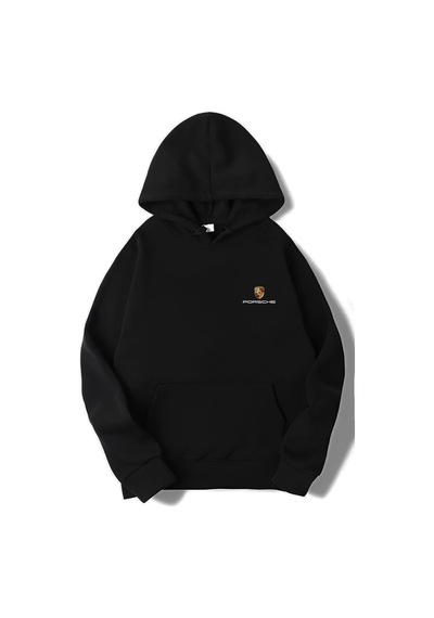Brz Collection Unisex Oversize Porsche 911 Gt3 Rs Hoodie Siyah