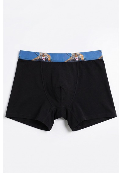 Just Inner Erkek Modal Boxer Meyve Desenli Konfor Odaklı Tasarım 135000 Mavi