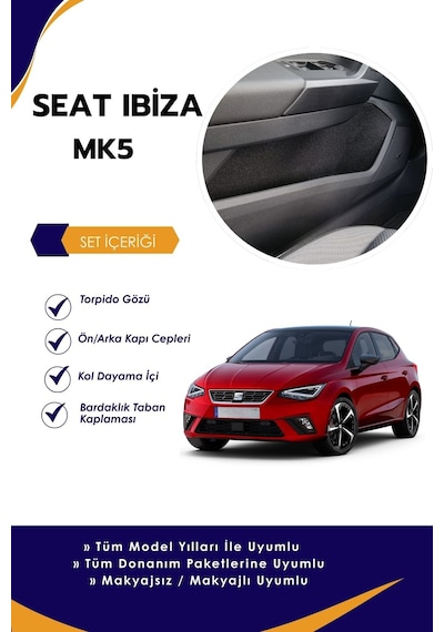 Seat Ibiza Mk5 Konfor Seti Siyah