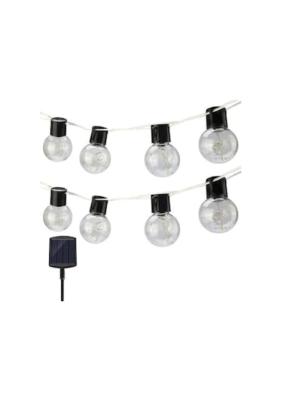 Solar 10led Ampül 8 Mod 3.5mt Güneş Enerjili Dış Bahçe Aydınlatma Dekorasyon Günışığı Diğer