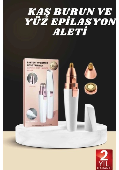 Kaş Burun Ve Yüz Epilasyon Aleti Kablosuz Şarjlı Kökten Alan Epilasyon Aleti - Htctduczkaşburunepilasyonn1
