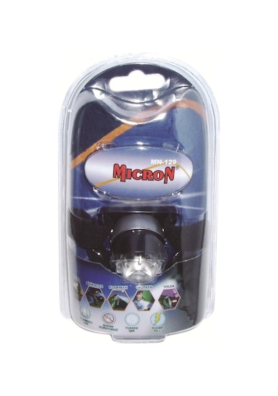 Kafa Lambası Mn-129 Micron Siyah