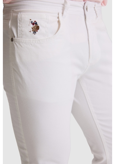 U.s. Polo Assn. Erkek Beyaz Pantolon Kanvas-chino 50322356-vr013