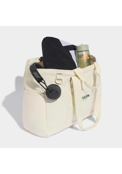 Adidas Kanvas Tote Bej Omuz Çantası Kw4393 Krem
