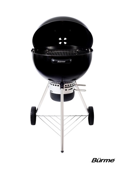 Partner 55.00 Black Profesyonel Kömürlü Barbekü Siyah