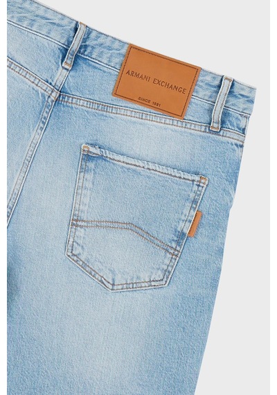 Armani Exchange Erkek Kot Pantolon 3dzj13 Z1yfz 1500 Mavi
