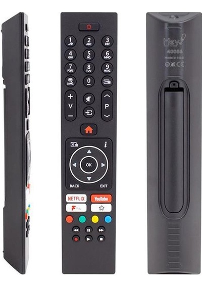 Vestel 49ud8200 - 55ud8450 / Finlux 32ffı5760 Netflix-youtube-play Tuşlu Lcd-led Tv Kumanda Rc43137-30101403
