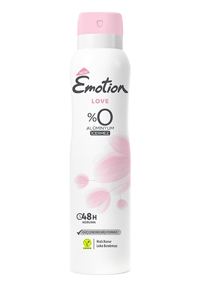 4 Adet Emotion Deodorant Love 150 Ml
