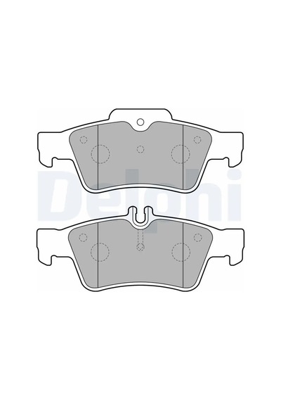 Mercedes E320 W211 Arka Fren Balatasi 2003-2008 Delphı Lp1868