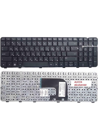 Alk-Hc408Tr Dv6-7000 Dv6-7200 Siyah Tr Notebook Çerçevesiz Klavye - 492240613