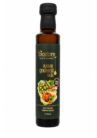Biostore Soğuk Sıkım Kabak Çekirdeği Yağı 250 Ml