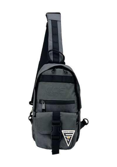 Ççs London 51606 Çapraz Sırt Ve Göğüs Çantası Gri