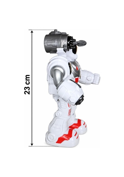 Işıklı Müzikli Yürüyen Projeksiyonlu Hareketli Kol Ve Bacaklı Sökülüp Takılabilir Robot Oyuncak