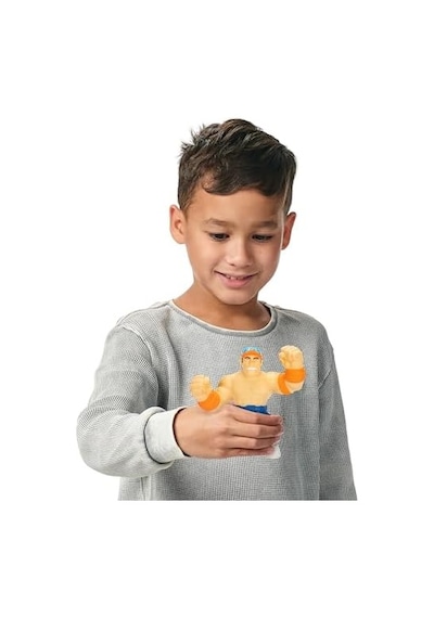 Esnek Figür - Goo Jıt Zu Wwe - John Cena - 11 Cm - Elastik Doku - 3 X Esnek