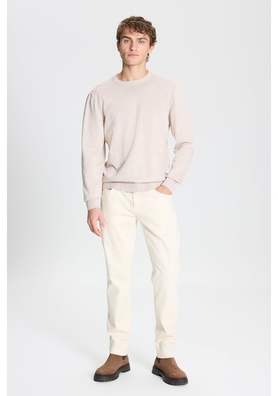 AC&Co / Altınyıldız Classics Erkek Bej Melanj Standart Fit Normal Kesim Bisiklet Yaka Triko Kazak Bej Melanj AC&Co / Altınyıldız Classics Erkek Bej Melanj Standart Fit Normal Kesim Bisiklet Yaka Triko Kazak Bej Melanj