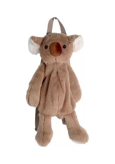 Dada Peluş Çanta Koala Kahve 45 Cm Çok Renkli