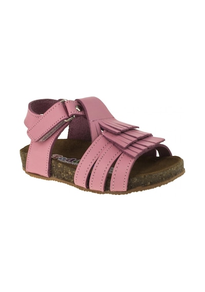 Toddler 01318 Anatomik,Deri ,Mantar Taban Pembe Sandalet 26-30 Pembe