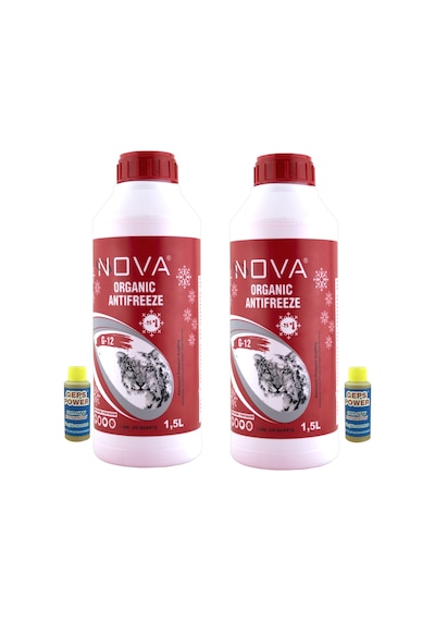 Nova -25 Derece Kırmızı Antifriz 2 X 1.5Lt 3Litre 2Csb