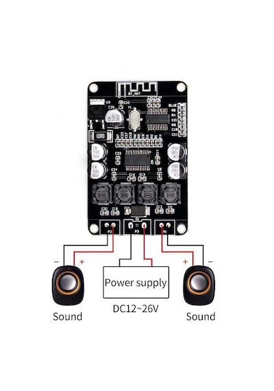 Vhm-313 Tpa3110 2X15W Bluetooth Stereo Amfi Devresi