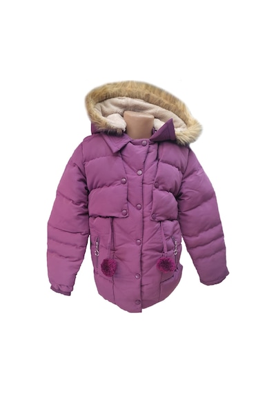 Life For Moda Kız Çocuk Önü Fermuarlı Ve Çıt Çıtlı Ponpon Detaylı Çıkarılabilir Tüylü Kapüşonlu Peluş Astarlı Mont 3018 Lila Life For Moda Kız Çocuk Önü Fermuarlı Ve Çıt Çıtlı Ponpon Detaylı Çıkarılabilir Tüylü Kapüşonlu Peluş Astarlı Mont 3018 Lila
