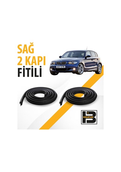 Bmw 1 Serisi E81 2007-2012 Kadifeli Sağ Ön Ve Arka Kapı Fitili Bm02115