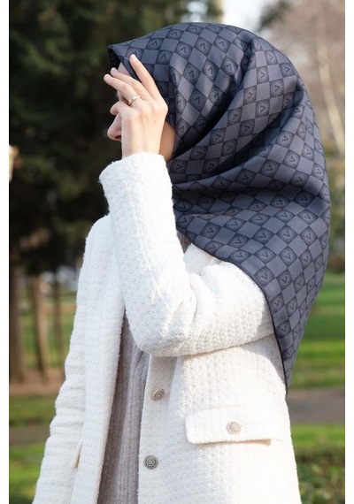 Vissona Exclusive Twill İpek Eşarp - 50877 - 0029 - 50877 - 0001