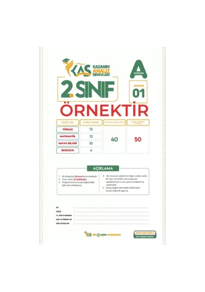 2026 2.sınıf Maarif Modeli Hashtag Yayınları 4lü Sarmal Özgün Deneme Paketi