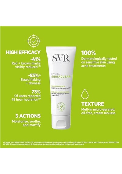 Sebiaclear Anti-mark Soothing Repairing Moisturizer 40 Ml